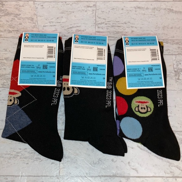 Paul Frank Julius the Monkey Men’s Sock Bundle - Picture 2 of 13